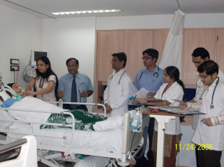Bedside training for fellows by Dr Meeta Mehta